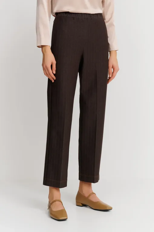 Брюки Max Mara Leisure QUIETE 242678604 005 BROWN