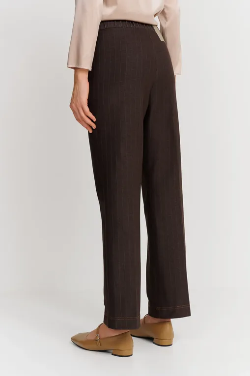 Брюки Max Mara Leisure QUIETE 242678604 005 BROWN