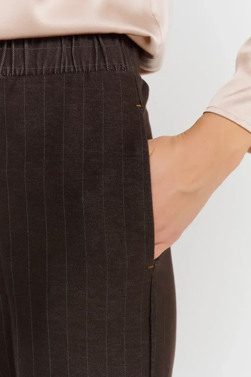 Брюки Max Mara Leisure QUIETE 242678604 005 BROWN