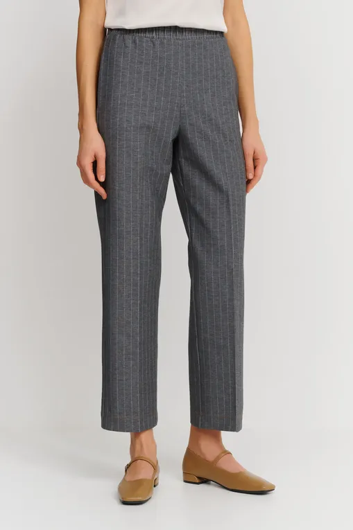 Брюки Max Mara Leisure QUIETE 242678604 004 MEDIUM GREY