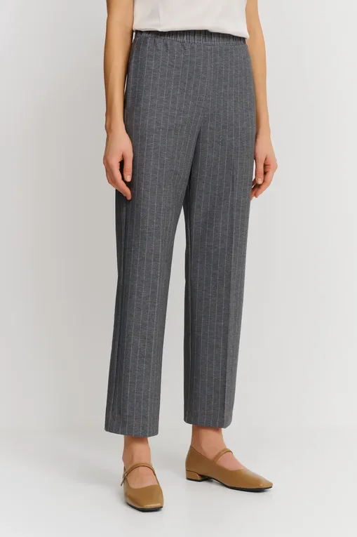 Брюки Max Mara Leisure QUIETE 242678604 004 MEDIUM GREY