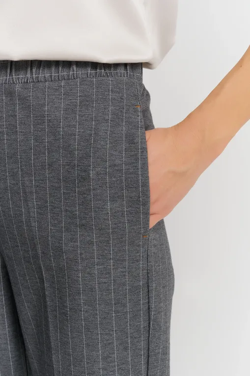 Брюки Max Mara Leisure QUIETE 242678604 004 MEDIUM GREY