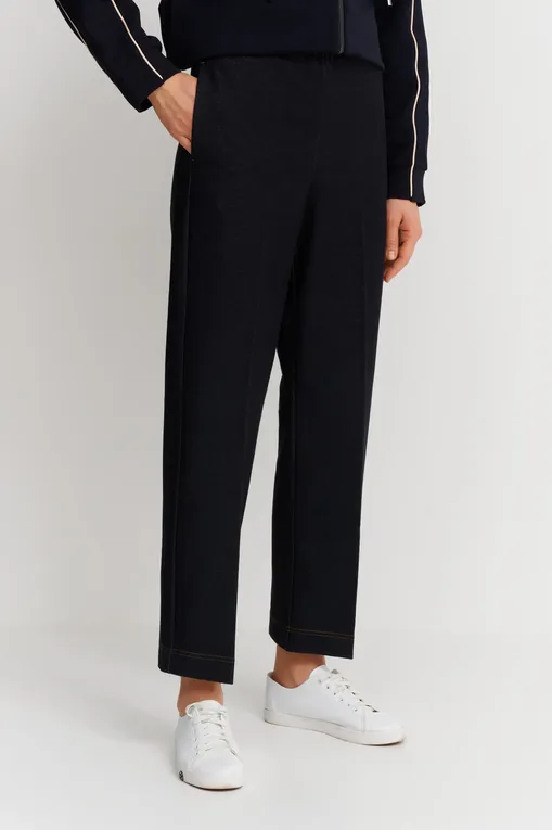 Брюки Max Mara Leisure QUIETE 242678604 003 NAVY