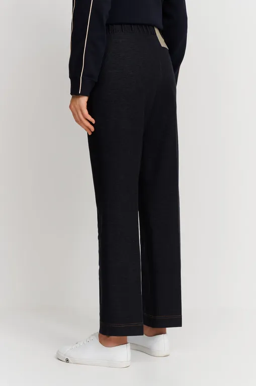 Брюки Max Mara Leisure QUIETE 242678604 003 NAVY