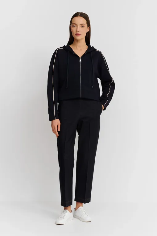 Брюки Max Mara Leisure QUIETE 242678604 003 NAVY