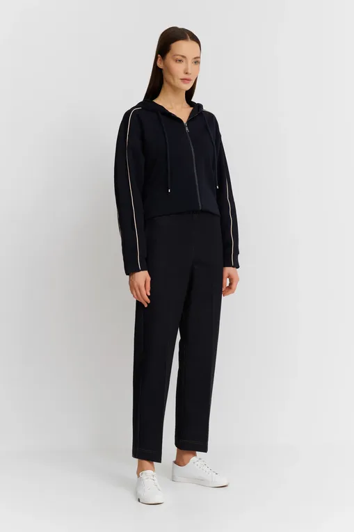 Брюки Max Mara Leisure QUIETE 242678604 003 NAVY