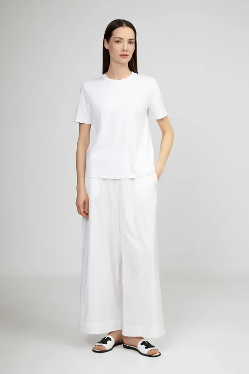 Брюки Max Mara RIO 2516131019 007 OPTICAL WHITE