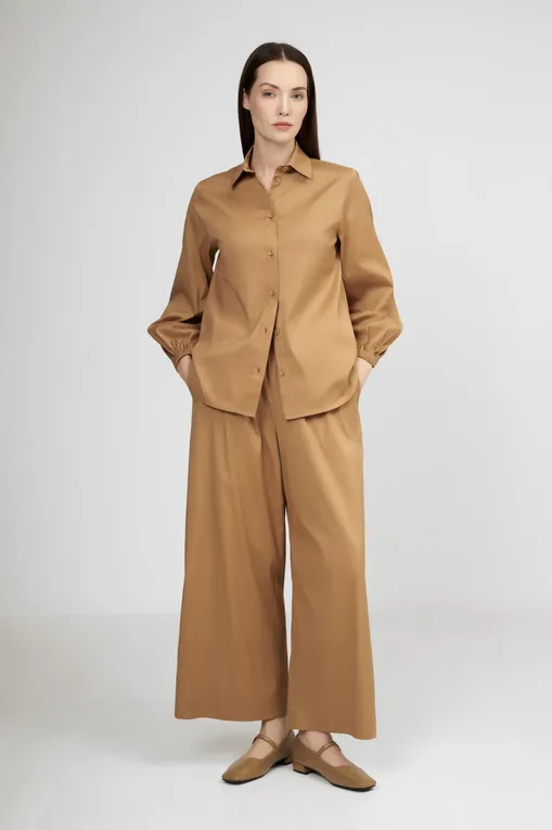 Брюки Max Mara RIO 2516131019 002 HAZELNUT BROWN