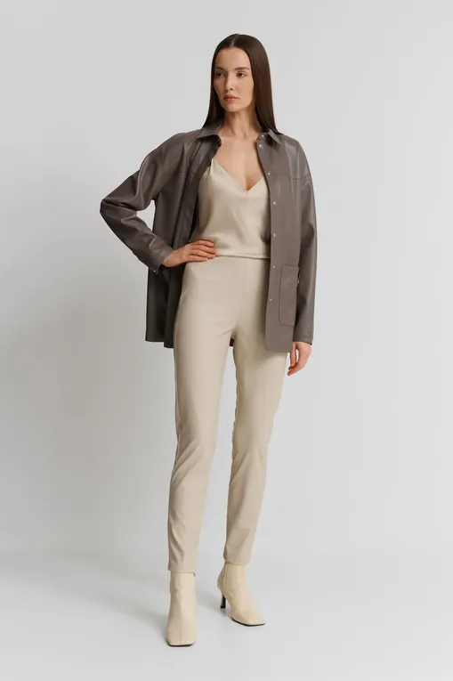Брюки Max Mara Leisure RODANO 242678603 001 BEIGE