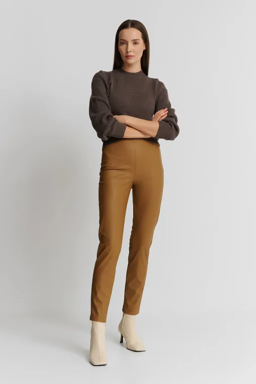 Брюки Max Mara Leisure RODANO 242678603 002 TOBACCO