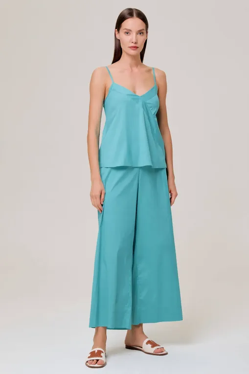 Брюки Max Mara SALA 23313102 003 SKY BLUE tema3