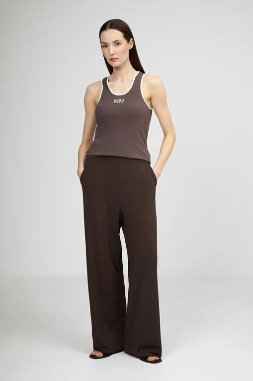 Брюки Max Mara SAVIO 2516781019 008 COFFEE