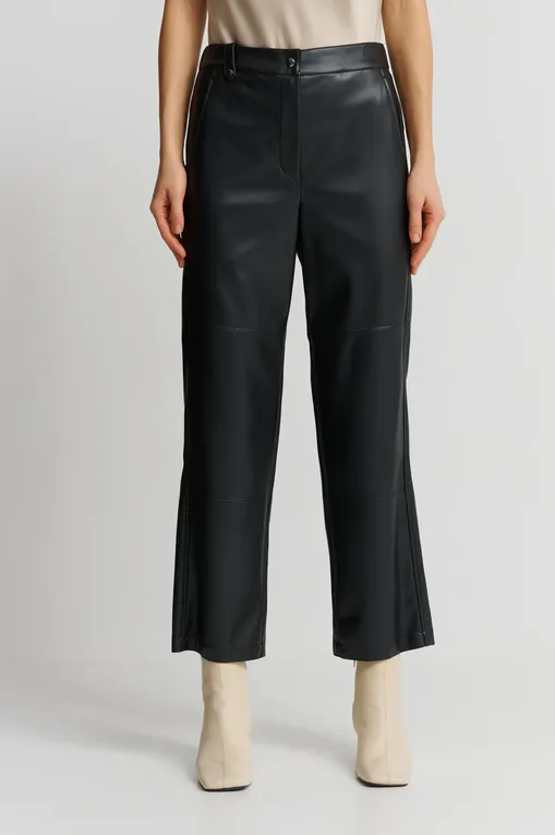 Брюки Max Mara Leisure STRUZZO 242678609 004 BLACK