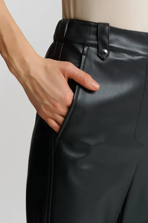 Брюки Max Mara Leisure STRUZZO 242678609 004 BLACK