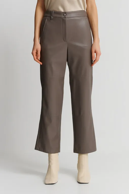 Брюки Max Mara Leisure STRUZZO 242678609 002 HAZELNUT BROWN