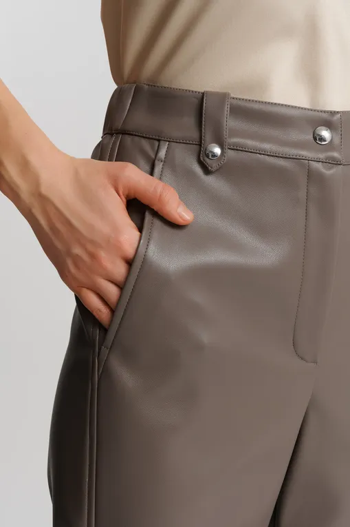 Брюки Max Mara Leisure STRUZZO 242678609 002 HAZELNUT BROWN