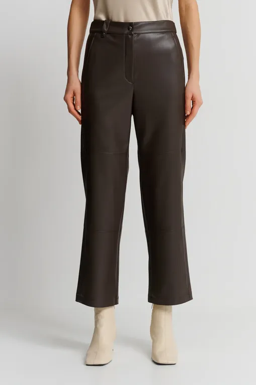 Брюки Max Mara Leisure STRUZZO 242678609 003 BROWN