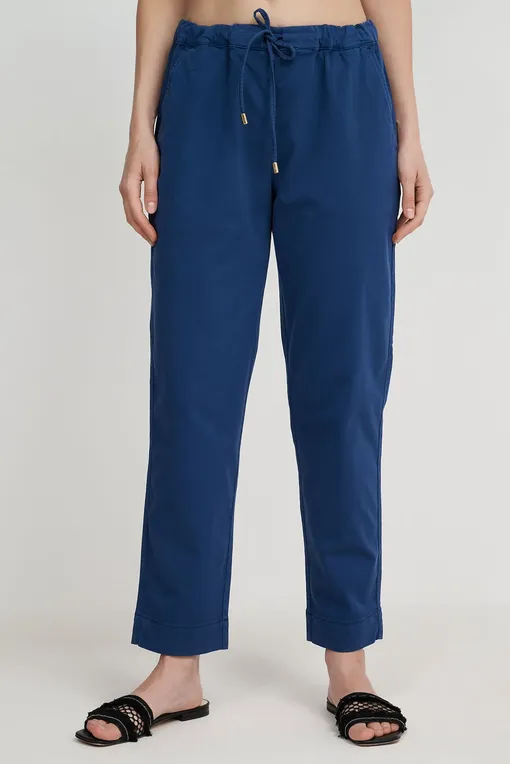 Брюки Max Mara Leisure TERRENO 241613105 005 NAVY