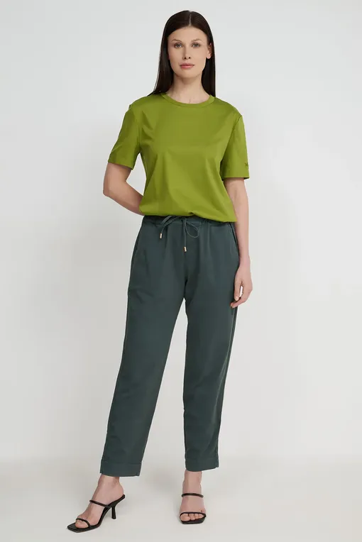 Брюки Max Mara Leisure TERRENO 241613105 010 DARK GREEN