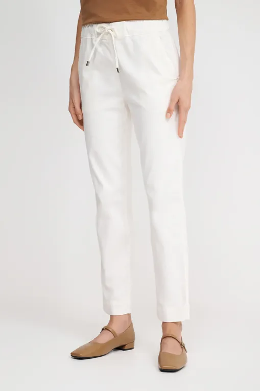 Брюки Max Mara Leisure TERRENO 242613602 005 WHITE