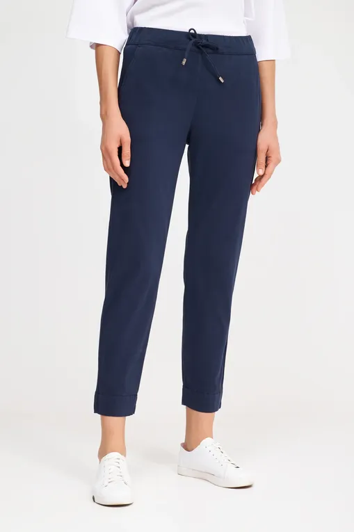 Брюки Max Mara Leisure TERRENO 242613602 007 NAVY