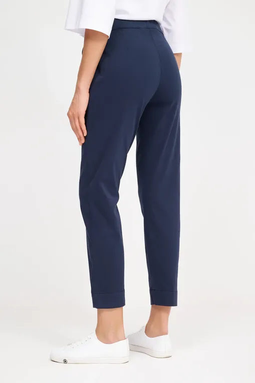 Брюки Max Mara Leisure TERRENO 242613602 007 NAVY