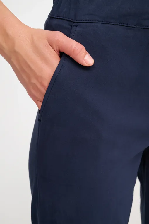 Брюки Max Mara Leisure TERRENO 242613602 007 NAVY