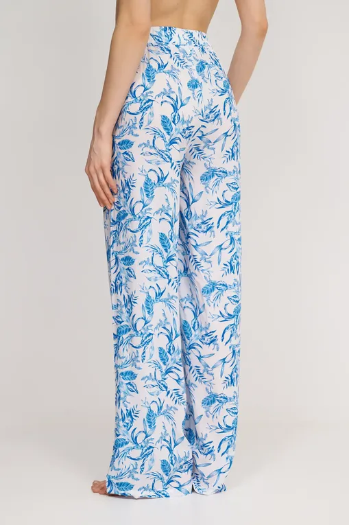 Брюки Melissa Odabash Olivia CR Blue Leaf