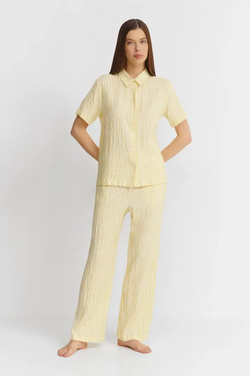 Брюки домашние Mey 1220043 1219 lemon butterfly