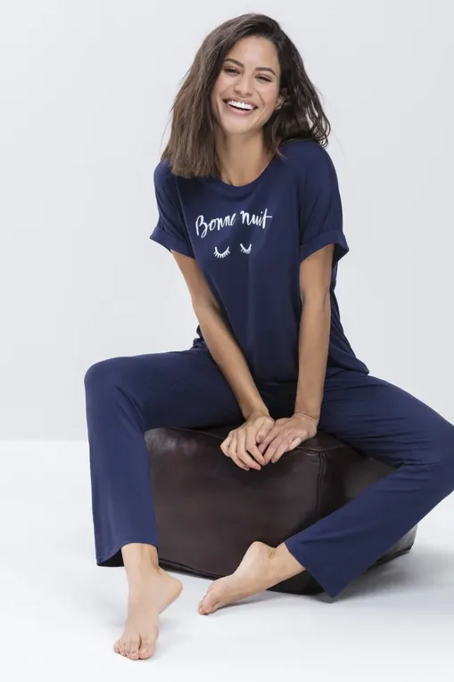 Брюки домашние Mey 16001 388 true blue