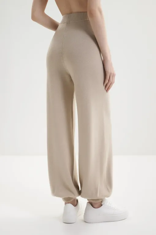 Брюки MM by MaxMara ANAGNI 252633602 002 ALBINO