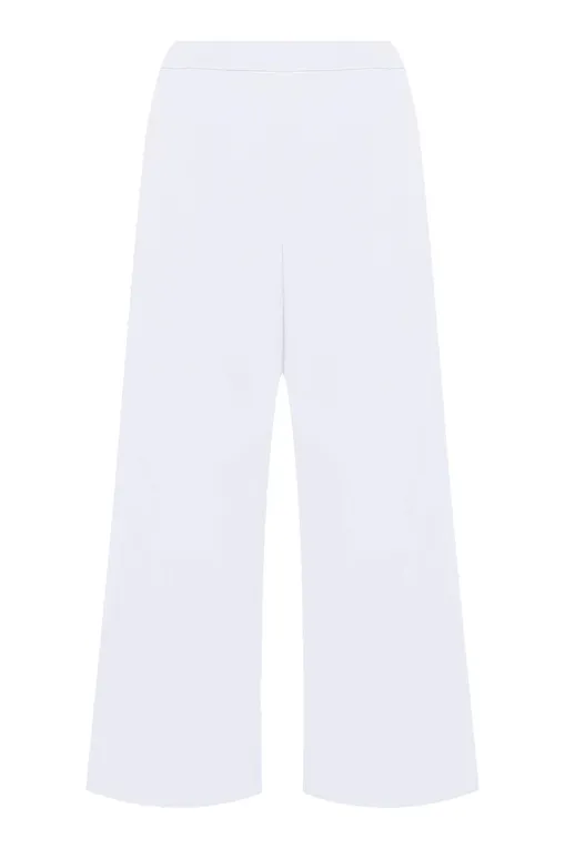 Брюки MM by MaxMara ANTILLE 251613101 001 OPTICAL WHITE