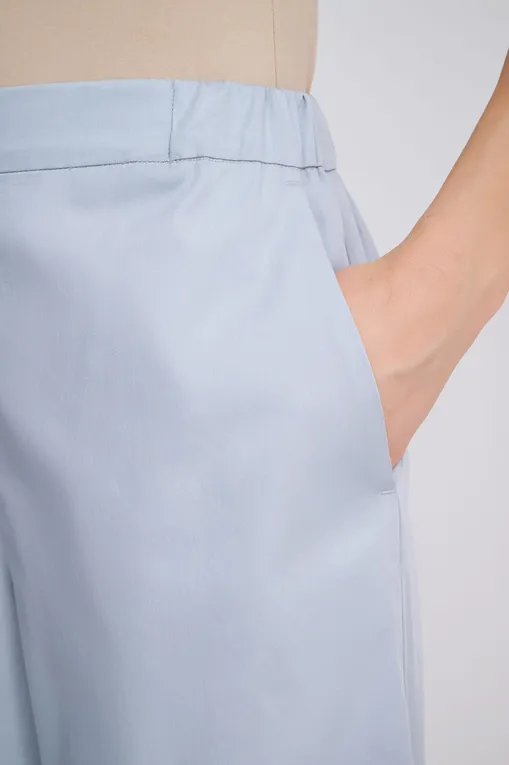 Брюки MM by MaxMara ANTILLE 251613101 011 LIGHT BLUE