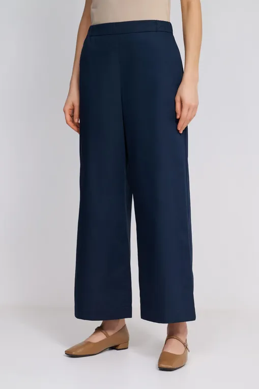 Брюки MM by MaxMara ANTILLE 251613101 006 NAVY