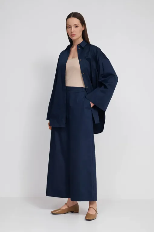 Брюки MM by MaxMara ANTILLE 251613101 006 NAVY