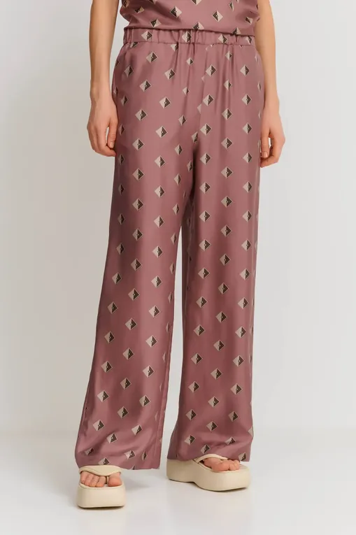 Брюки MM by MaxMara BOA 251613102 002 MAUVE