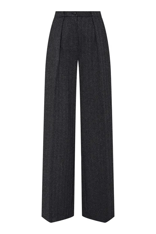 Брюки MM by MaxMara CALI 252678612 002 BLACK