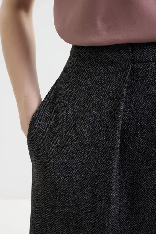 Брюки MM by MaxMara CALI 252678612 002 BLACK