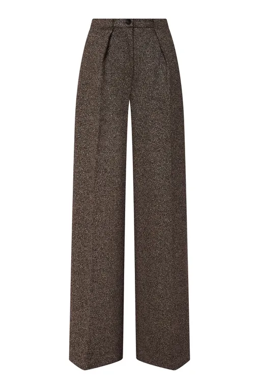 Брюки MM by MaxMara CALI 252678612 005 TOBACCO