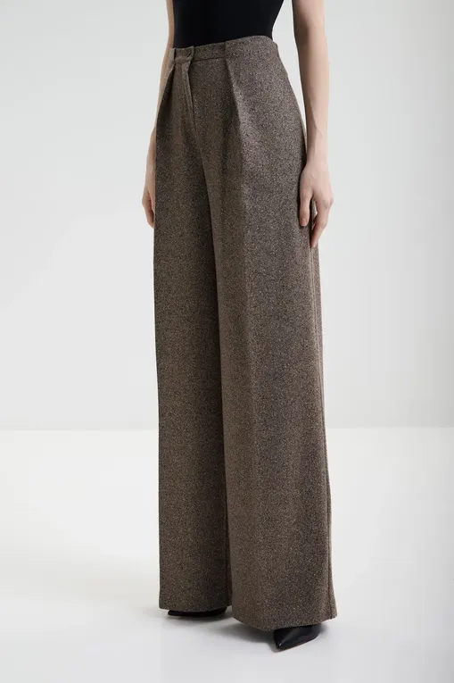 Брюки MM by MaxMara CALI 252678612 005 TOBACCO