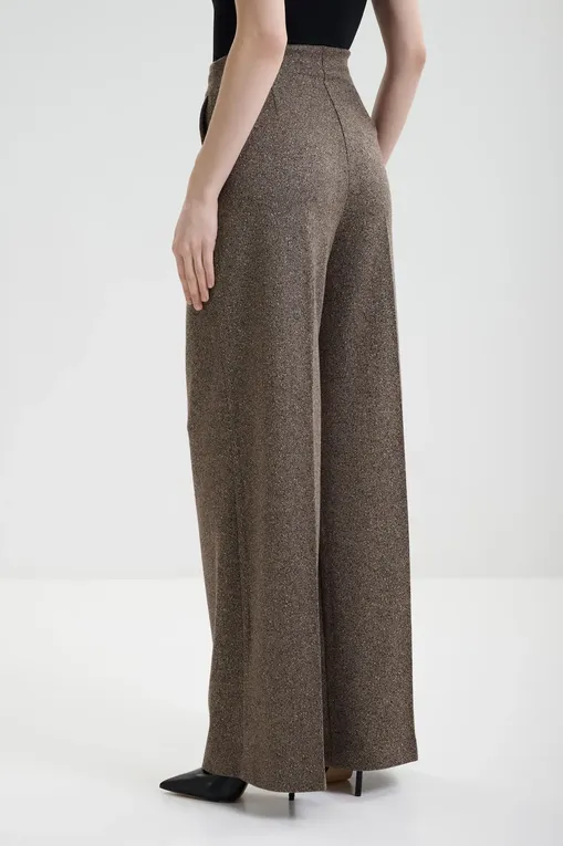 Брюки MM by MaxMara CALI 252678612 005 TOBACCO