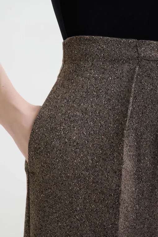 Брюки MM by MaxMara CALI 252678612 005 TOBACCO