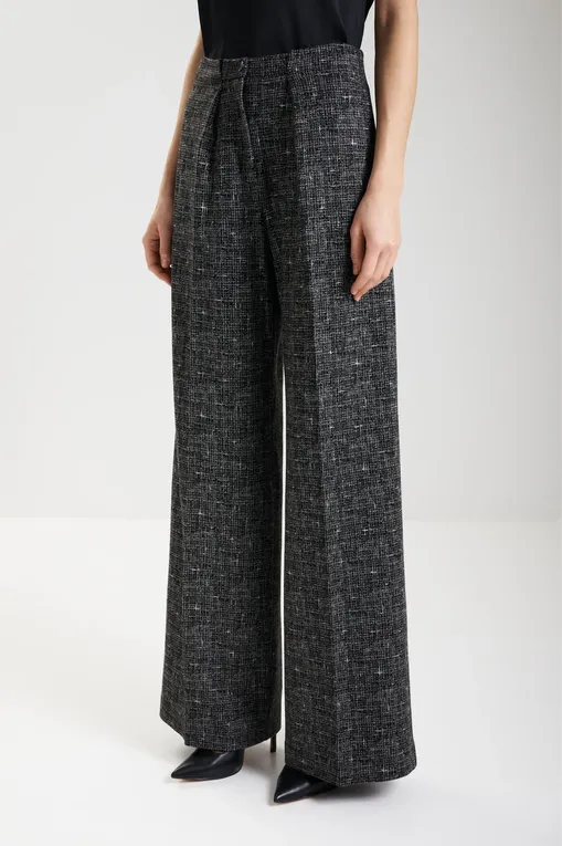 Брюки MM by MaxMara CALI 252678612 001 WHITE