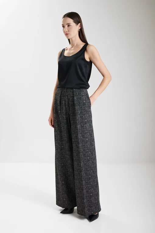 Брюки MM by MaxMara CALI 252678612 001 WHITE