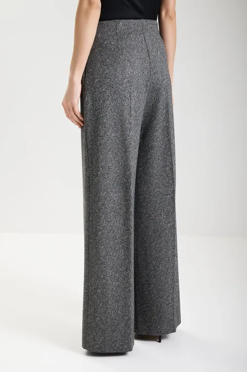 Брюки MM by MaxMara CALI 252678612 004 DARK BROWN