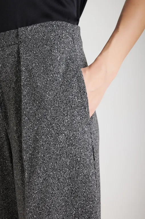 Брюки MM by MaxMara CALI 252678612 004 DARK BROWN