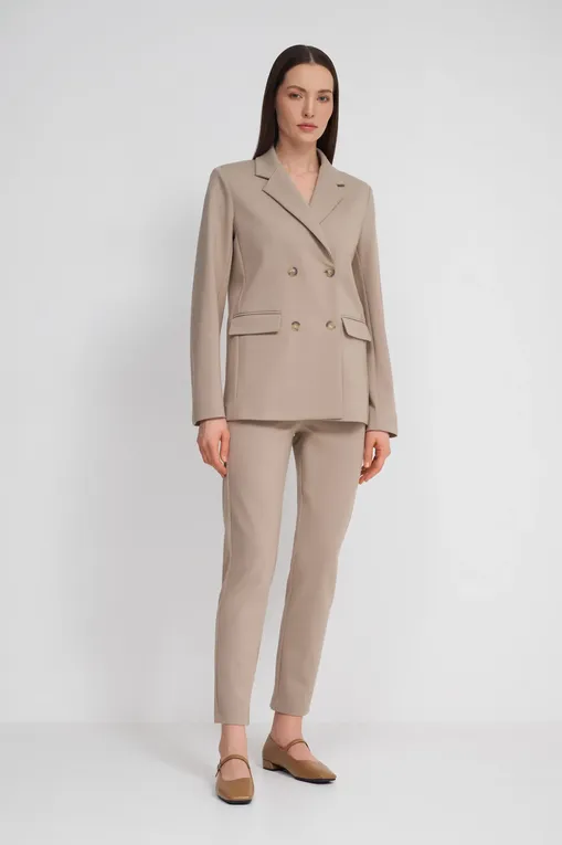 Брюки MM by MaxMara EFFETTO 251678112 003 SAND