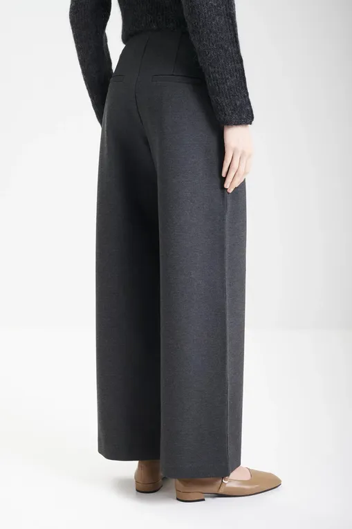 Брюки MM by MaxMara FALANGE 252678604 002 DARK GREY