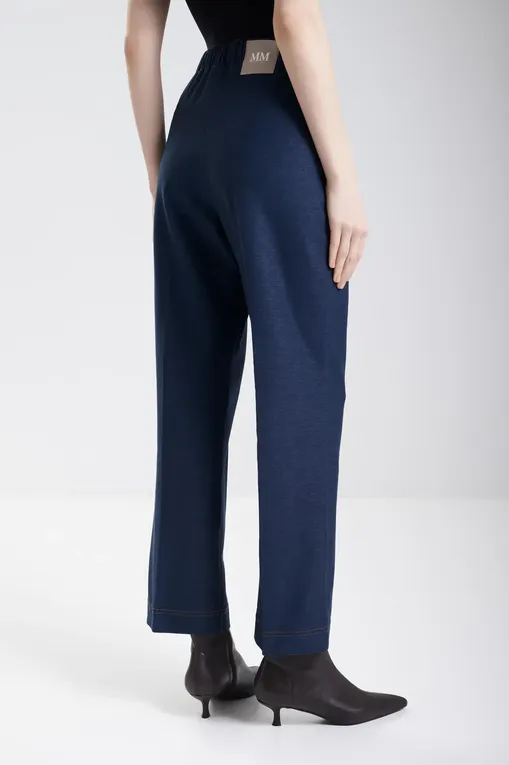 Брюки MM by MaxMara FEROCE 252678601 003 ULTRAMARINE