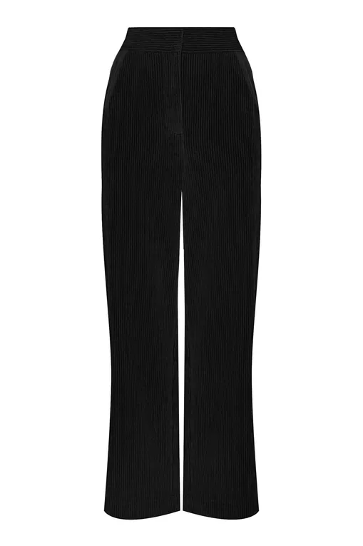 Брюки MM by MaxMara GOCCE 252678601 003 BLACK
